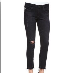 AG Jeans the stilt crop jeans